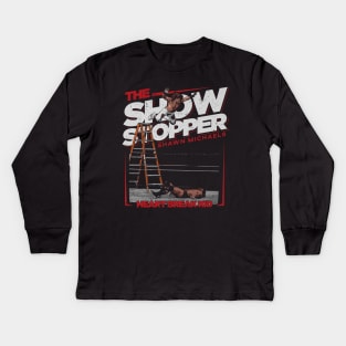 Shawn Michaels Show Stopper Kids Long Sleeve T-Shirt